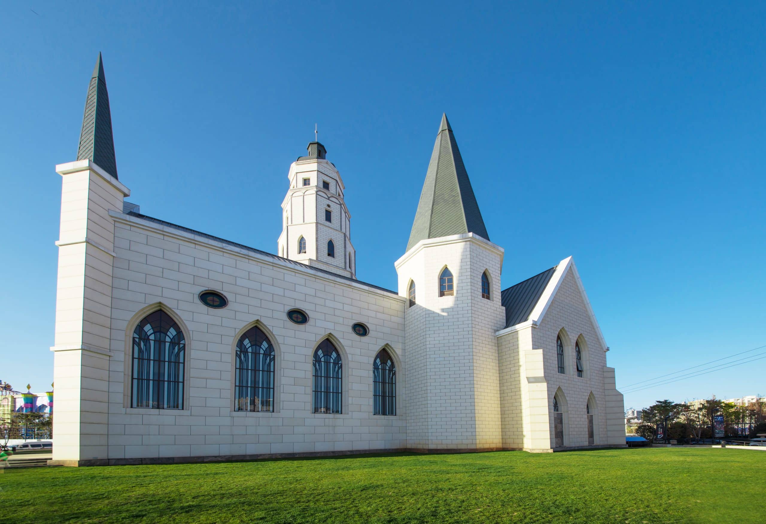 Church steeple and roof restoration