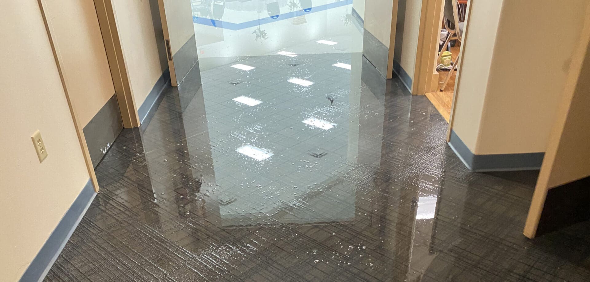 Storm and water damage restoration